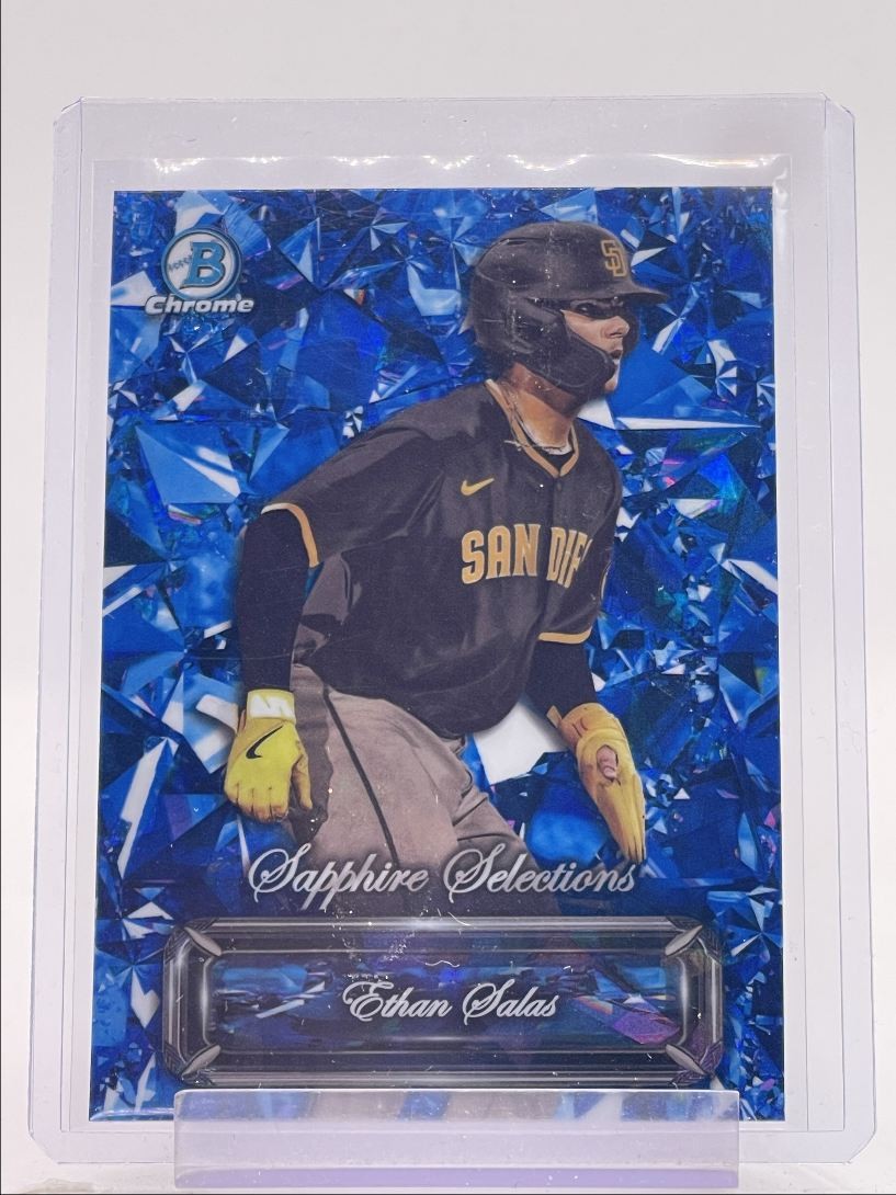 ETHAN SALAS 2024 BOWMAN CHROME SAPPHIRE SELECTIONS REFRACTOR Q4211