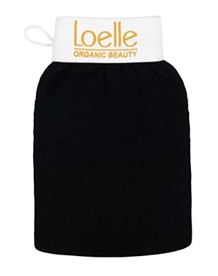 Loelle Peeling Handschuh gegen eingewachsene Haare & abgestorbene Haut 1 Stück