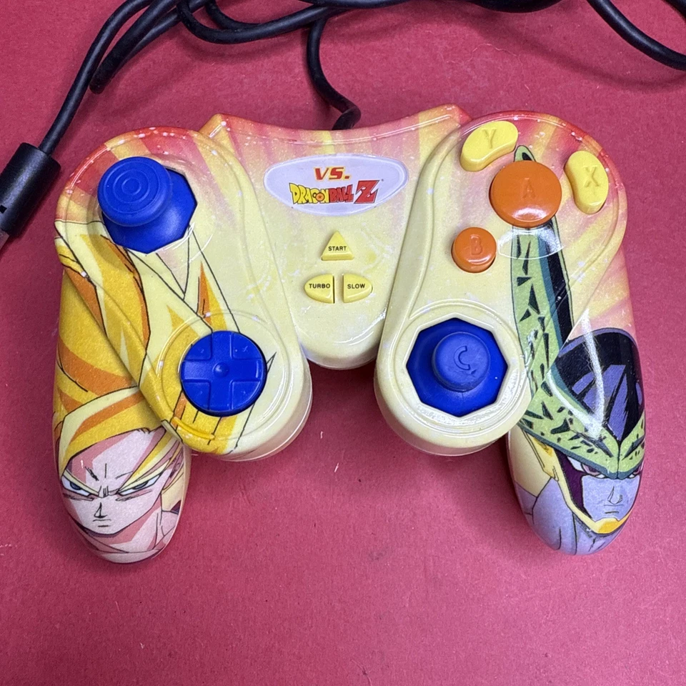 Dragon Ball Z Edition GameCube Controller (Nuby Tech) DBZ GC Gamepad - Image 2 of 4