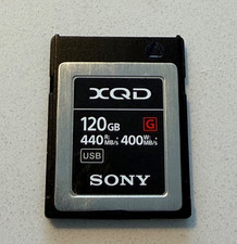 Sony XQD Memory Card 120GB G Series 400MB/s - Used - GREAT PRICE