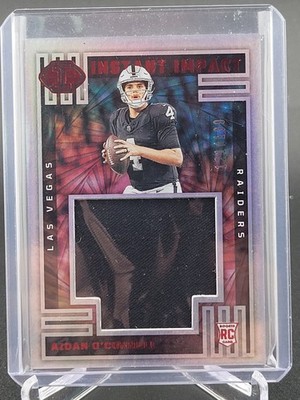 2023 Panini Illusions Instant Impact Red 36/199 Aidan O'Connell #II-AOL 