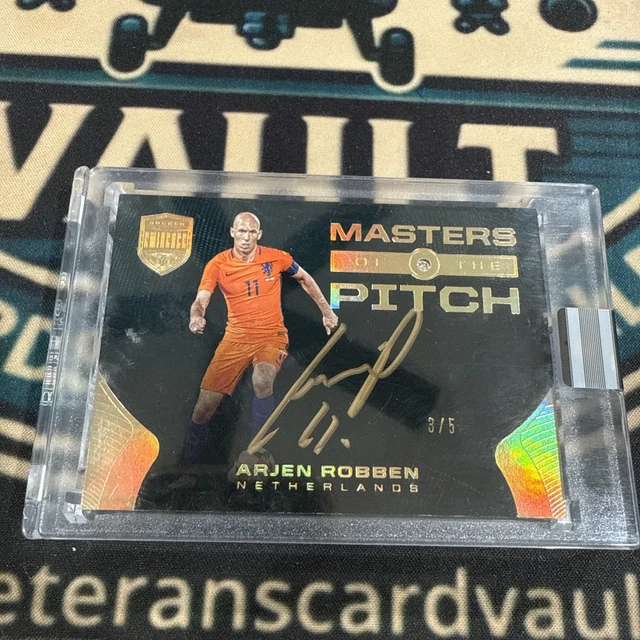 2018 Panini Eminence Arjen Robben Masters Pitch Auto /5 Netherlands SSP SEALED