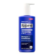 Rogaine Men's Thickening 2 in 1 Shampoo  Conditioner, Hair Thickening Shampo...