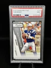 2010 Panini Playoff Prestige Tom Brady #118 PSA 9 Football Card Patriots