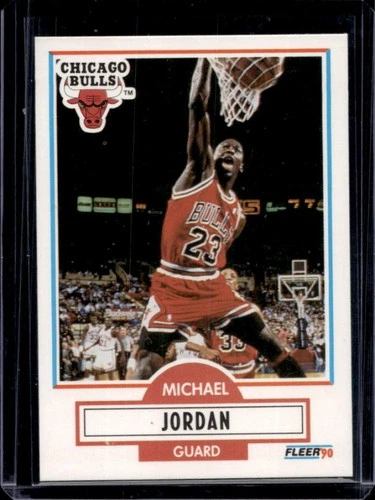1990-91 Fleer Michael Jordan #26 Bulls