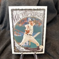 2025 Topps Allen & Ginter Wicked Curves Sparky Lyle #WC-32 NY Yankees Insert