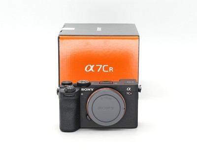 Sony Alpha 7CR schwarz Gehäuse , nur 500 Auslösungen, engl. menü  #44696**