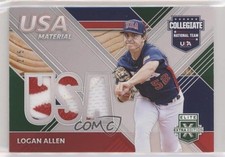 2020 Elite Extra Edition USA Baseball Material Emerald 2/5 Logan Allen T 7m3