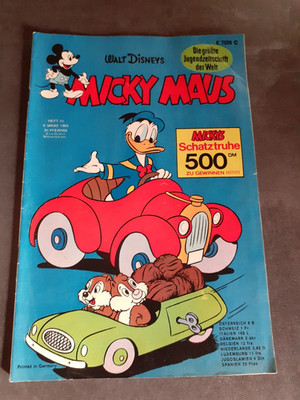 MICKY MAUS  Nr.: 10 - 1969 - Ehapa -  (12905)