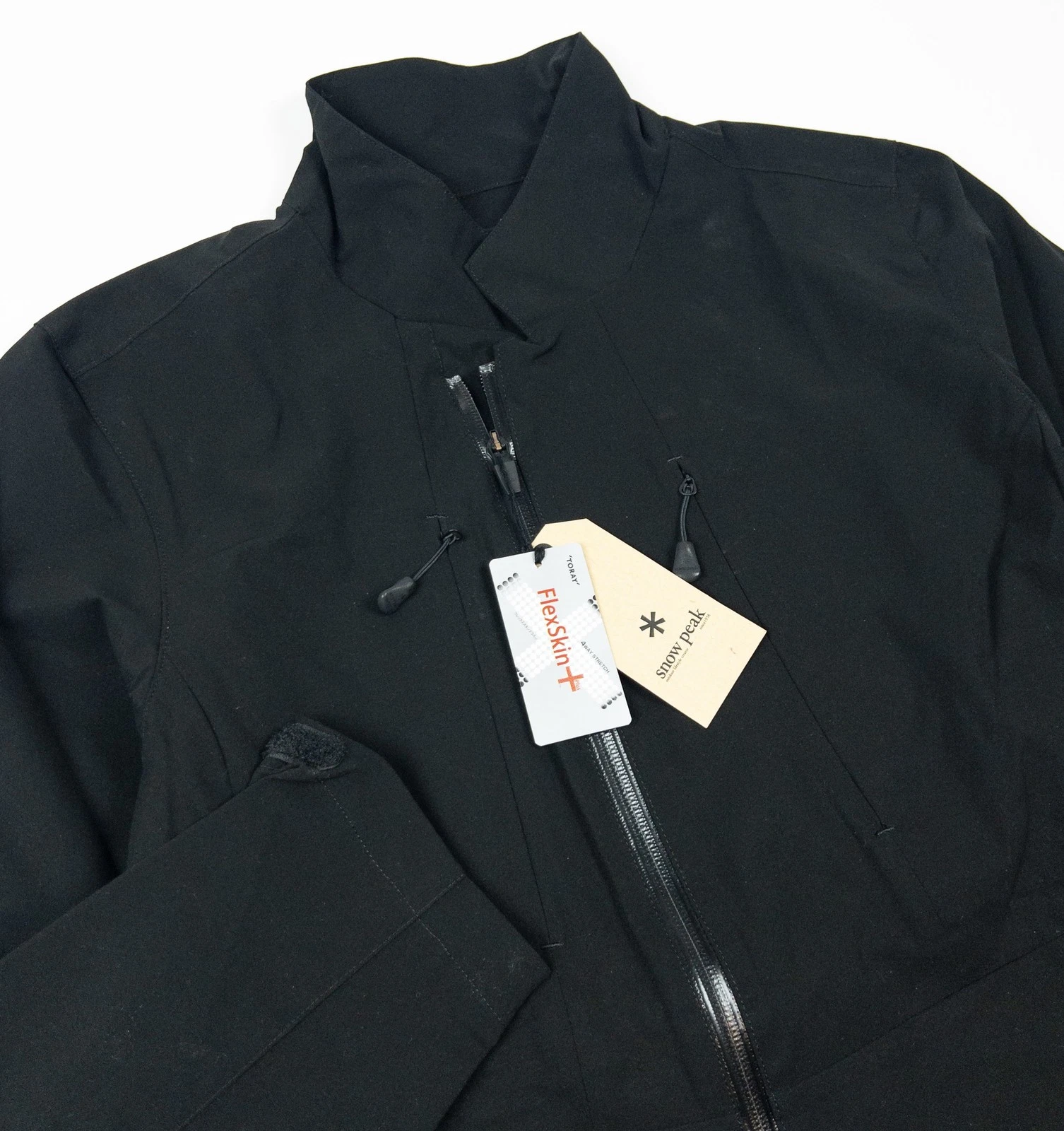 Snow Peak Jacket Adult XS Black Softshell Windbreaker Water Repellent FlexSkin
Opens in a new window
