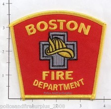 Massachusetts - Boston MA Fire Dept Fire Patch 