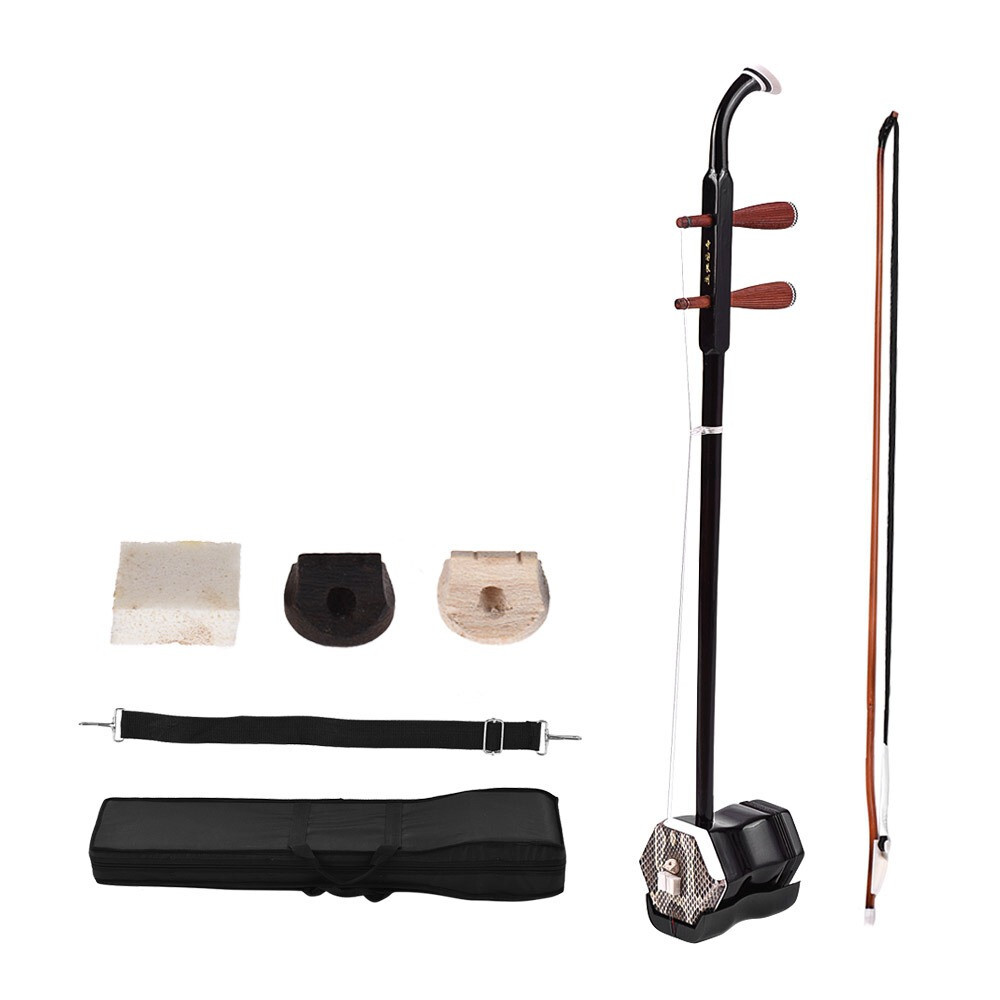 Wnwn Solidwood Erhu Chinese 2- snarige Viool Fiddle Snared Voor Beginner Erhu Chinese Viool Erhu-instrument