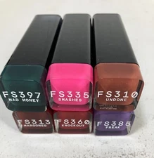 CoverGirl Full Spectrum Color Satin Lipstick Assorted Colors Bulk Lot of 6 New