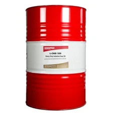 SINOPEC HEAVY DUTY EP GEAR OIL, ISO VG 320 AGMA 6 - 55 GALLON DRUM