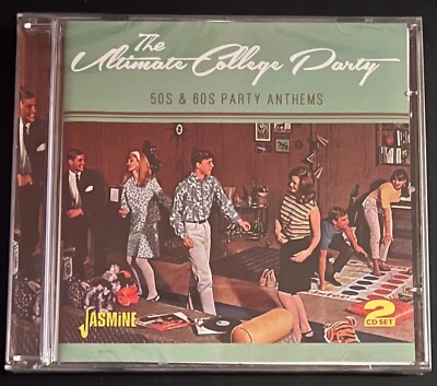 THE ULTIMATE COLLEGE PARTY - 50'S & 60'S PARTY ANTHEMS - CD BRAND NEW