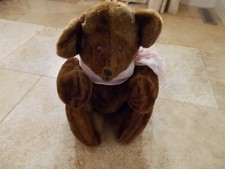 Vintage Handmade TEDDY BEAR Made out of Antique Fur Coat 