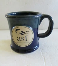 asf Wild Salmon Wild Rivers Oversize Mug Sunset Hill USA Blue/Green 