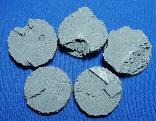Warhammer / Warhammer 40k Elrik's Hobbies Terrain Oval Flying Base Slate - Foto 10