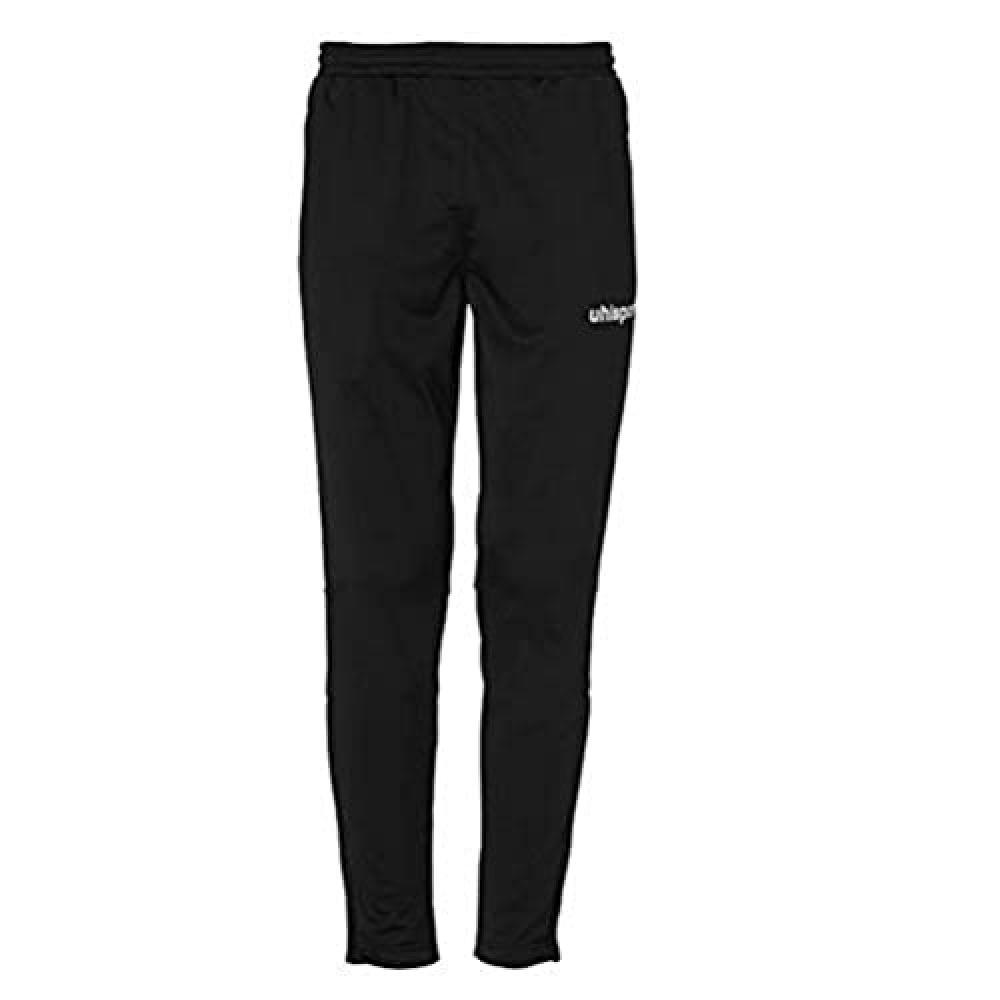 (TG. 164) uhlsport Score Track, Pantaloncini Bambini, Schwarz/Weiß, 164 - NUOVO