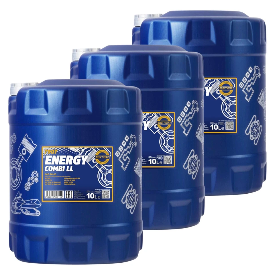 Mannol L'huile de moteur 5w-30 Energy Combi LL API SN / CF