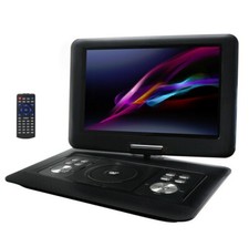 Trexonic 14.1" Portable DVD Player TRX-1580 w Tilt Swivel TFT LCD Screen USB AV