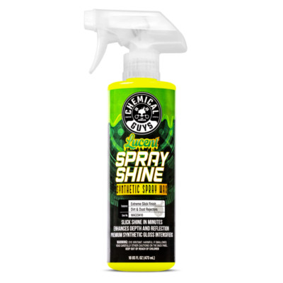 Chemical Guys WAC23416 - Lucent Spray Shine Synthetic Spray Wax (16 oz)