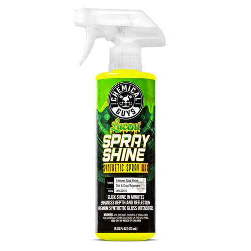 Chemical Guys WAC23416 Lucent Spray Shine Synthetic Spray Wax (16 oz