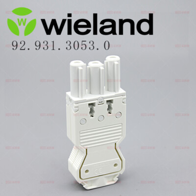 1pc IEC61535 3Pin screw locking 92.931.3053.0 white 20A