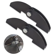 2 Pack Heavy Duty BBQ Smoker Hinge for BBQ Smoker Hinge Doors - Size: 8 X 2 1