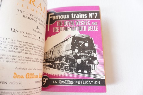 Ian Allan Famous Trains x4 Bound Book South Wales Pullman Queen Scots Irish Mail - Picture 7 of 11