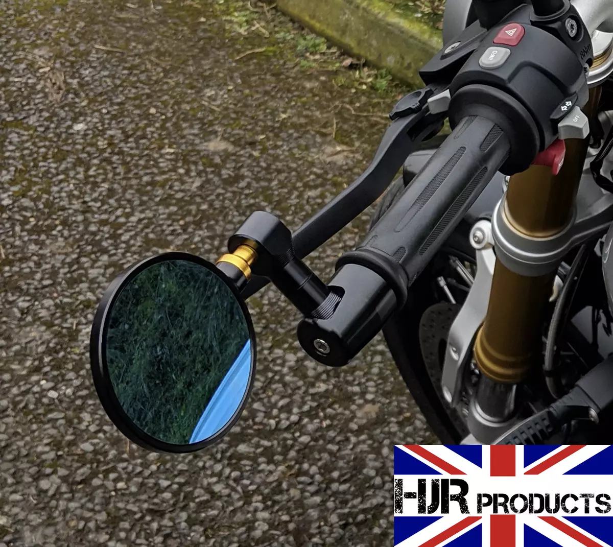 HJR Products CNC Spy Bar End Mirrors Indian FTR1200 pair R eBay