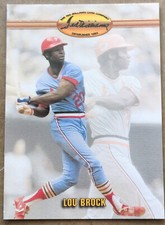 1993 Ted Williams #86 Lou Brock St. Louis Cardinals 