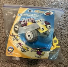 Meccano Build  Play Atv, Race Car, and Helicopter Build Erector Set