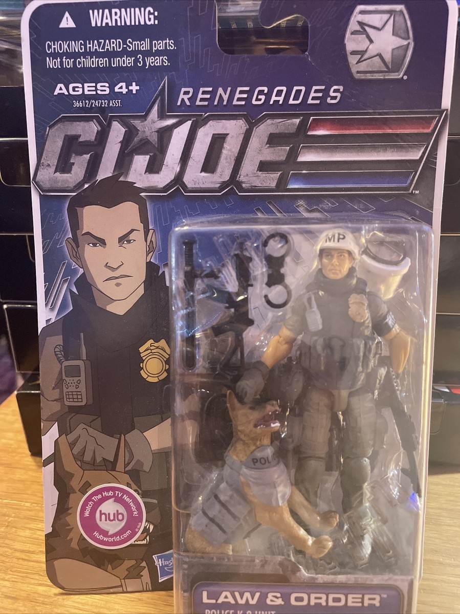 希少　GI Joe Police K-9 Unit 30周年記念 GI Joe Police K-9 Unit 30th Anniversary 115540 | eBay