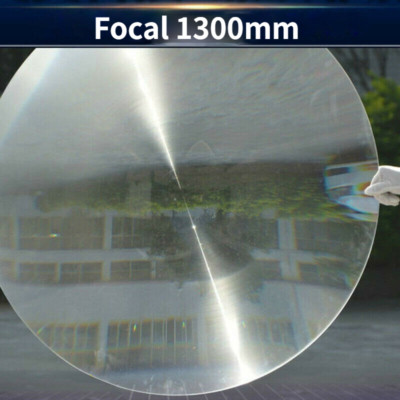 Dia. 1000mm Optical Plastic Solar Fresnel Lens Condensor Focal Length 1300mm