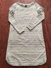 NWT GAP MATERNITY Brushed stripe sweatshirt dress SIZE XS