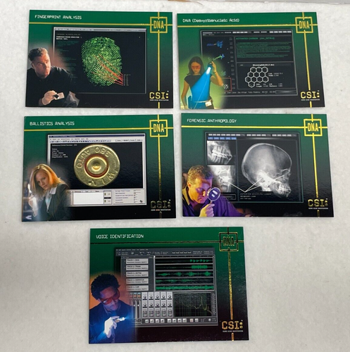 CSI Series 1 Trading Cards #1-100 Complete Set + Chase Sets Strictly Ink 2003 - Picture 10 of 15