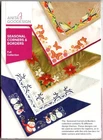SEASONAL CORNERS BORDER Machine Embroidery Design CD 271AGHD Anita Goodesign NEW