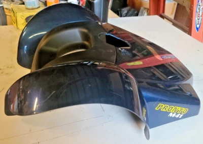 invacare M41 plastic BLUE shroud - Image 1 of 4