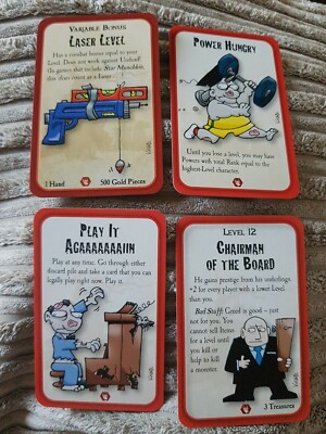 Munchkin Zombies Brettkartenspiel Power Hungry 3 Door 1 Treasure Promo Card Only 