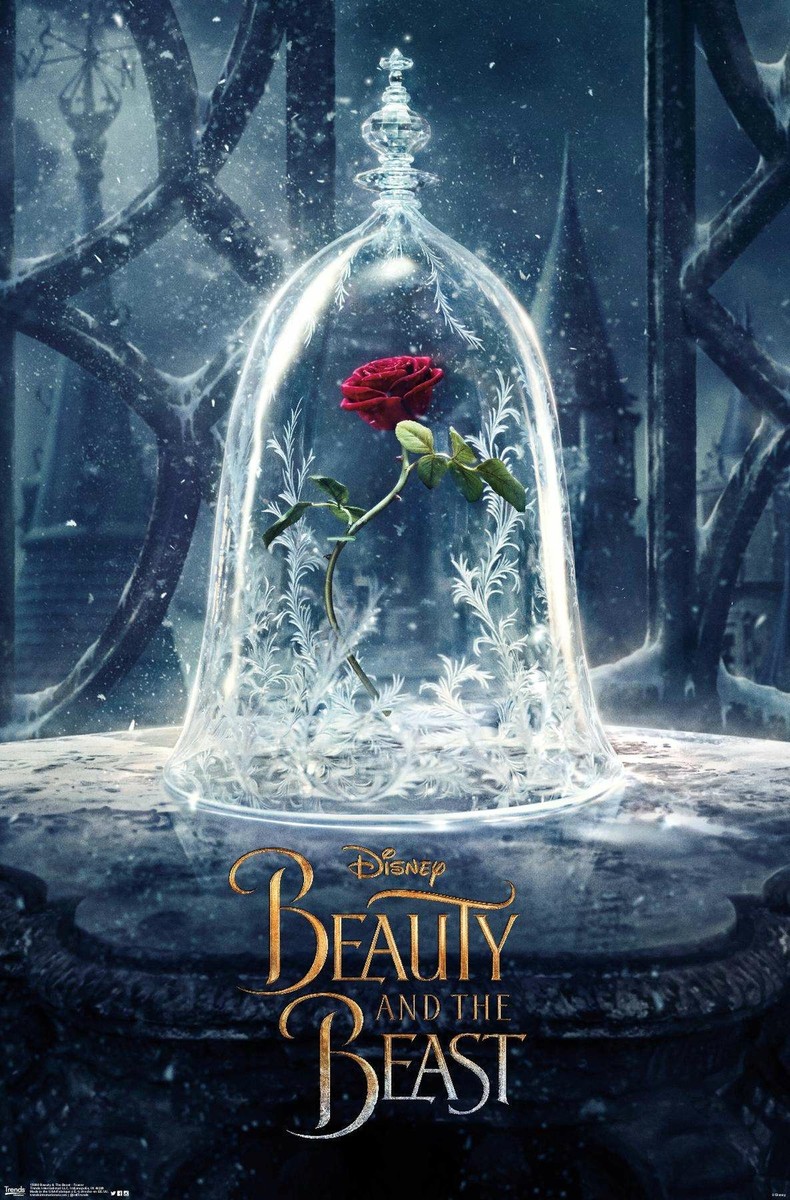 Disney Beauty And The Beast - Teaser Poster | eBay