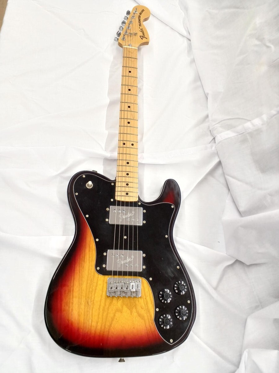 Fender Japan Telecaster Deluxe 3TS Electric Guitar Crafted Fender Japan Telecaster Deluxe 3TS Electric Guitar Crafted