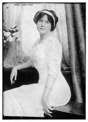 Hope Hamilton c1900 Large Old Photo 3