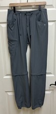 Mountain Hardware Women s Size 6/32 Yuma Convertible Hiking Cargo Pants Gray