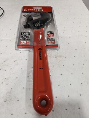 CRESCENT 12'' Adjustable Wrench: Black Finish AT212CVS
