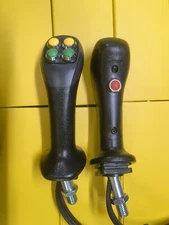 Excavator modified wood grabber 4/5 button metal button handle