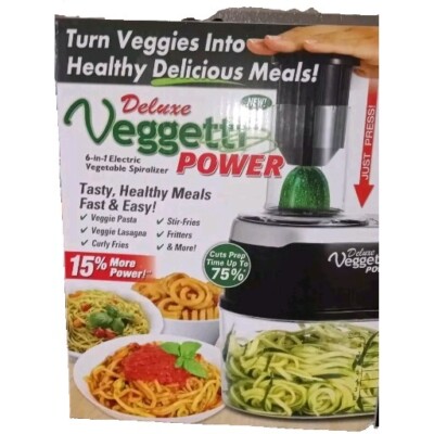 Deluxe Vegetable Veggetti Power ''As seen on TV''  NIB