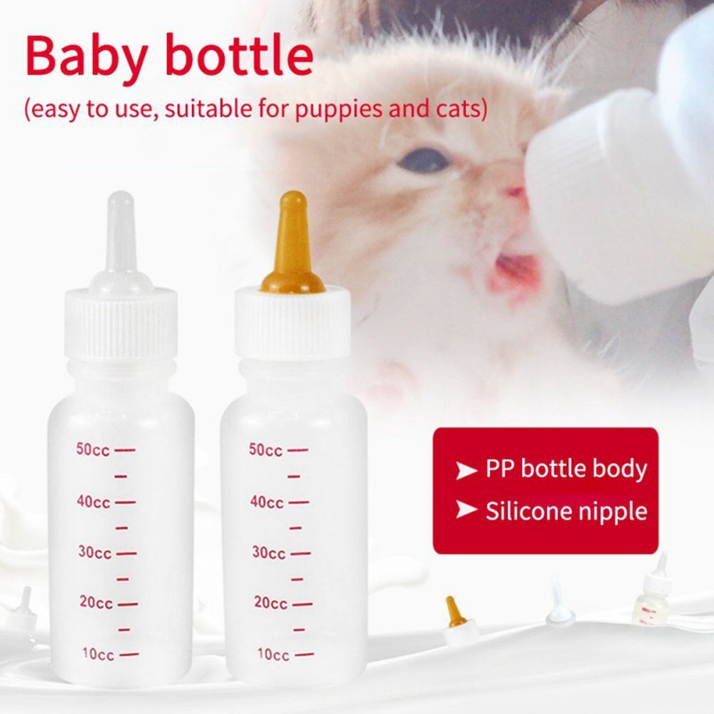 Puppy Kitten Feeding Bottle Set Pet Dog Cat Bady Nursing Water