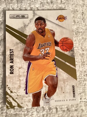 2010-11 Panini Rookies & Stars Gold /499 Metta World Peace Ron Artest #93