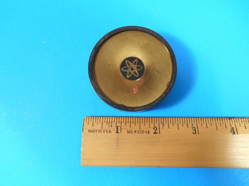 Vintage 1950s 1960s Atomic Radio Knob 2-1/4" - Picture 4 of 4